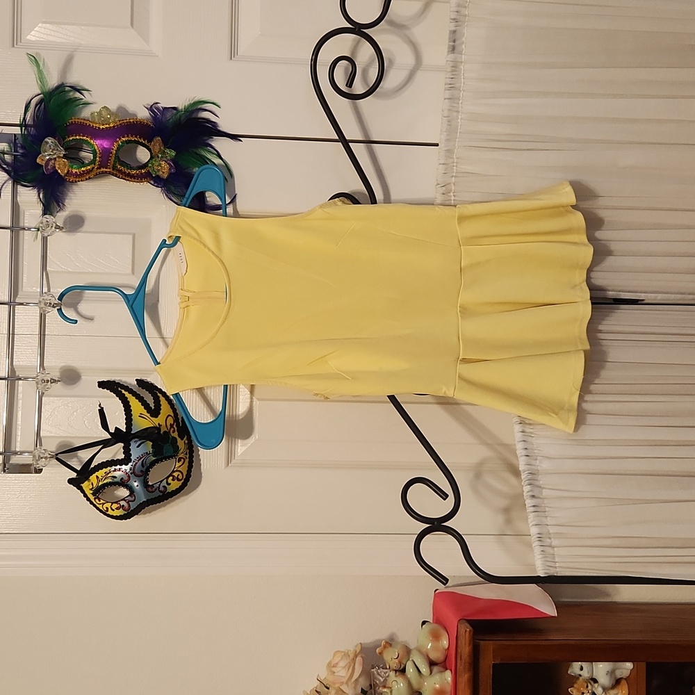 Lush peplum top